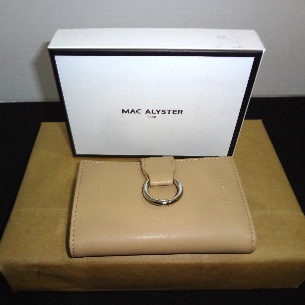 Nwt-Mac Alyster Tri Fold Wallet With Rfid Signal Blocking Technology